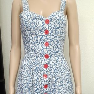 Emily and Fin, Button up dress, sleeveless, two pockets